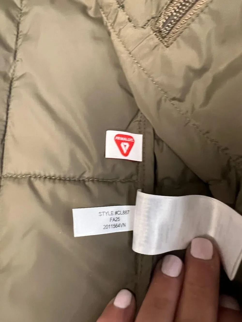 J. Crew crew puffer